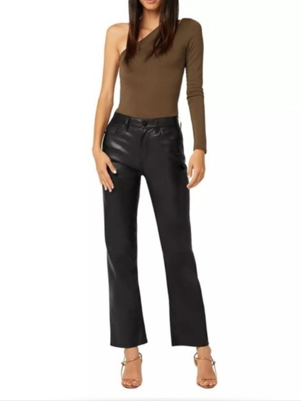 Hudson Remi Vegan Leather Pant 29